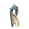 508x100mm Overhead Line Single-wheel Stringing Pulley Blocks